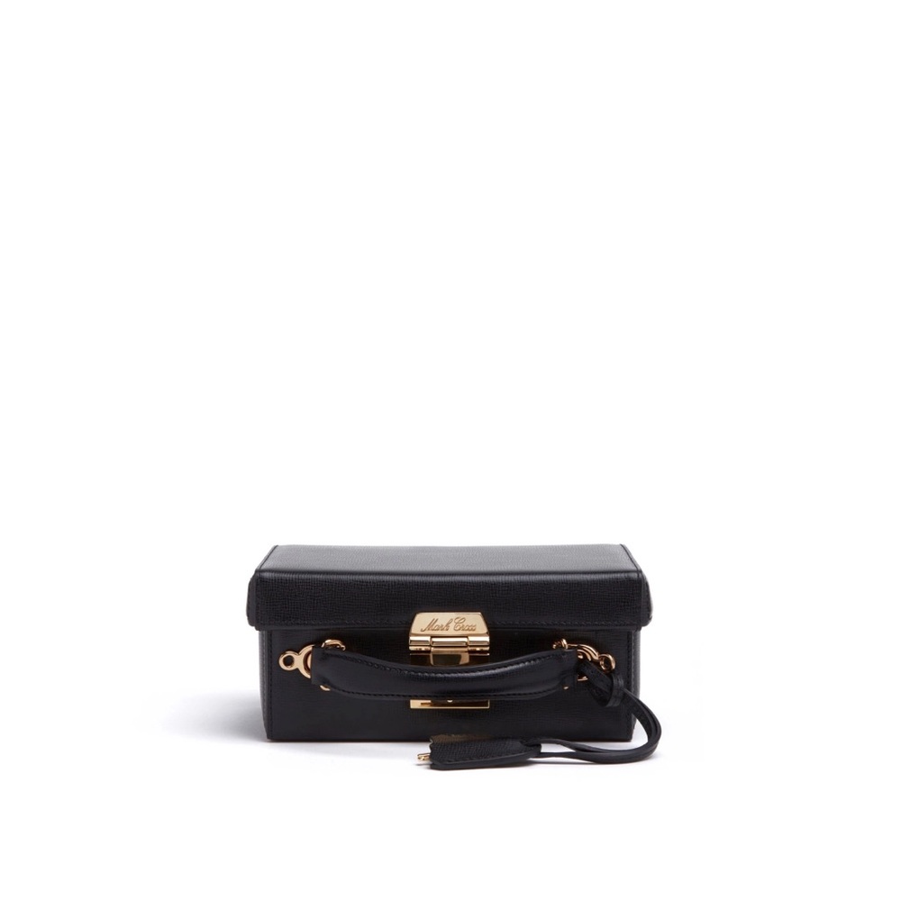 Mark Cross Leather Box Bag